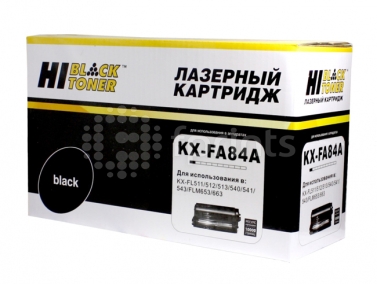 Драм-картридж Hi-Black KX-FA84A Black