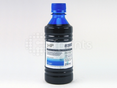 Чернила HP 10 Cyan 250 мл. (Contour)