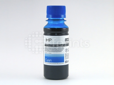 Чернила HP 10 Cyan 80 мл. (Contour)