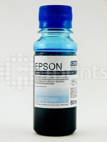 Чернила Epson 900 / 1270 / 1290 / 790 / 870 / 890 Light-Cyan 80 мл. (Contour)