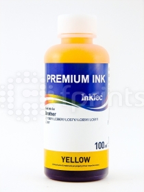 Чернила Brother LC1100HY Yellow 100 мл. (InkTec)