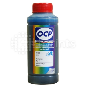 Чернила OCP для Canon BCI-21C / BCI-24C Cyan 100 гр.