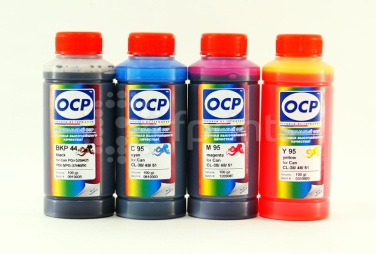 Чернила OCP для Canon iP1200, iP1300, iP1600 комплект 4 цвета по 100 гр.