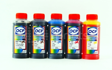 Чернила OCP для Canon iP4000 / iP5000 комплект 5 цветов по 100 гр.