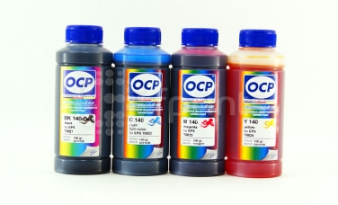 Чернила OCP для Epson L110, L210, L300, L355 комплект 4 цвета по 100 гр.