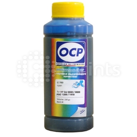 Чернила OCP для HP 110 Cyan 100 гр.