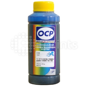 Чернила OCP для HP 177 Cyan 100 гр.