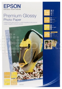 Фотобумага Epson Premium Glossy Photo Paper 10х15 (А6) 255 г/м глянцевая 100 л.