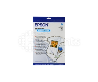 Фотобумага Epson Iron-On Cool Peel Transfer Paper А4 255 г/м 50 л.