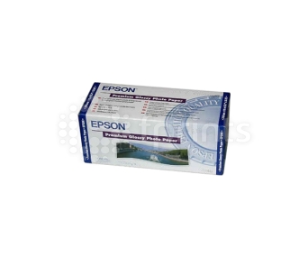 Фотобумага Epson Premium Glossy Photo 44 дюйма глянцевая рулон.