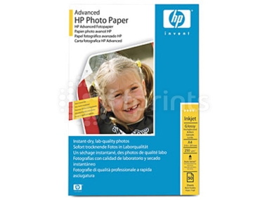 Фотобумага HP А4 250 г/м глянцевая 50 л.