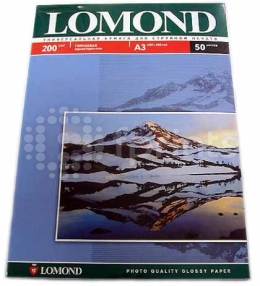 Фотобумага Lomond А3 140 г/м глянцевая 50 л.