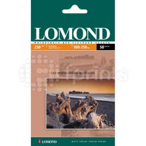 Фотобумага Lomond 10х15 (А6) 230 г/м матовая 50 л.