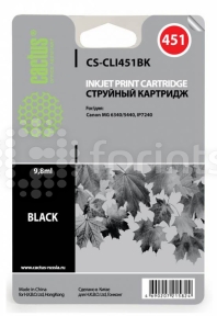 Картридж Cactus CS-CLI451BK Black