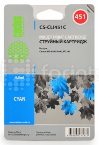 Картридж Cactus CS-CLI451C Cyan