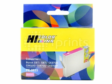 Картридж Hi-Black для Epson PE-0633 (T0633) Magenta