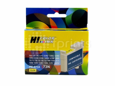 Картридж Hi-Black для Epson PE-734 (T0734) Yellow