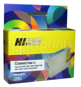 Картридж Hi-Black для Epson PE-0482 (T0482) Cyan