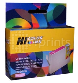 Картридж Hi-Black для Epson PE-0486 (T0486) Light-Magenta