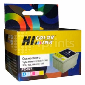 Картридж Hi-Black для Epson PE-027 (T027) Color