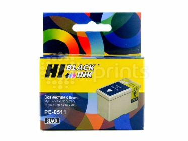 Картридж Hi-Black для Epson PE-0511 (T0511) Black