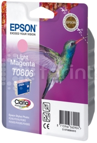 Картридж Epson T0806 Light-Magenta