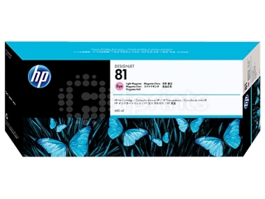 Картридж HP №81 (C4935A) Light Magenta светло пурпурный 680 мл.