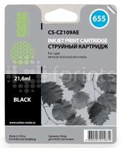 Картридж Cactus CS-CZ109AE Black