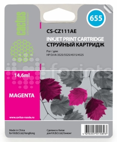 Картридж Cactus CS-CZ111AE Magenta