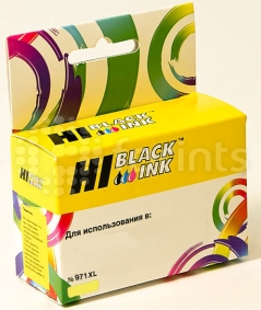 Картридж Hi-Black для HP CN628AA (971XL) Yellow