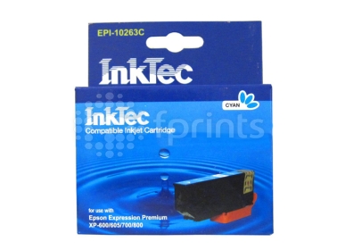 Картридж InkTec для Epson T2612 / T2632 Cyan