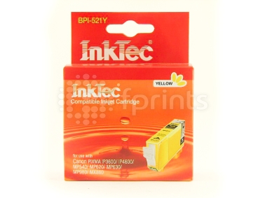 Картридж InkTec CLI-521Y Yellow