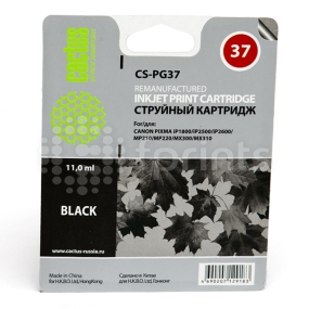 Картридж Cactus CS-PG37 Black