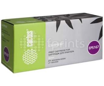 Картридж Epson EPL-6200, EPL-6200L Black (Cactus) 3000 стр.