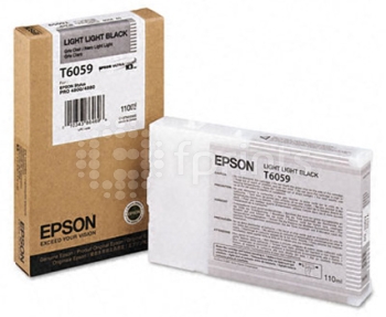 Картридж Epson T6059 Light Grey 110 мл.