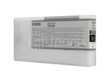 Картридж Epson T6538 Matte Black 200 мл.