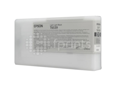 Картридж Epson T6539 Light Grey 200 мл.