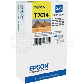 Картридж Epson T7014 Yellow