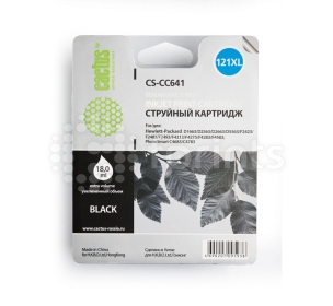 Картридж Cactus CS-CC641 Black