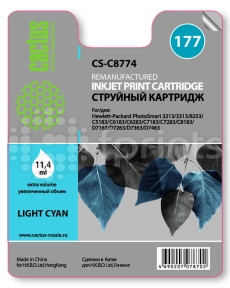 Картридж Cactus CS-C8774 Light Cyan