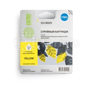 Картридж Cactus CS-CB325 Yellow