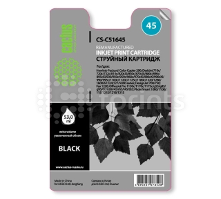 Картридж Cactus CS-51645 Black