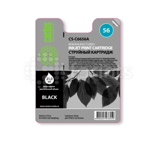 Картридж Cactus CS-C6656A Black