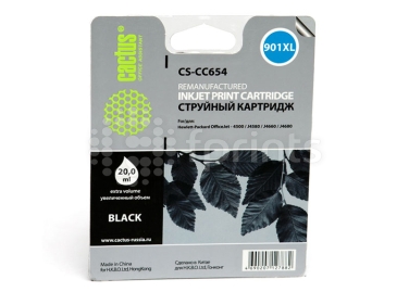 Картридж Cactus CS-CC654 Black