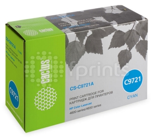 Картридж Cactus CS-C9721A Cyan