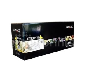 Картридж Lexmark C780, C782 Yellow High Yield Return Programme Print Cartridge (10K)