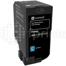 Картридж Lexmark CS720, CS725, CX725 Cyan Standard Yield Return Program Toner Corporate Cartridge