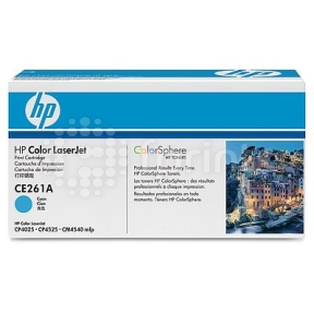 Лазерный картридж HP CE261A Cyan