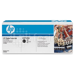 Лазерный картридж HP CE740A Black