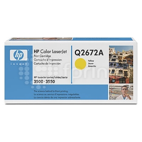 Лазерный картридж HP Q2672A Yellow